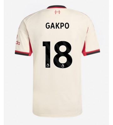 Liverpool Cody Gakpo #18 Bortatröja 2025-26 Kortärmad